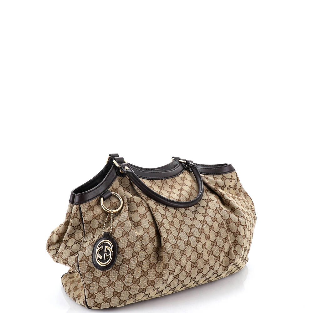 Gucci Large Sukey Tote GG Canvas - Picture 2 of 6